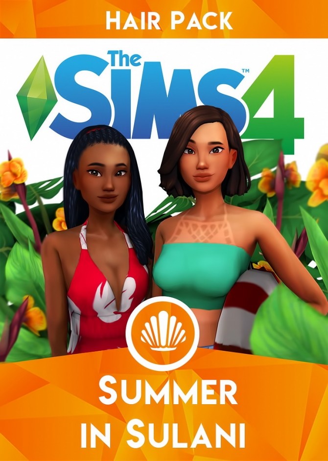 Sims 4 SUMMER IN SULANI FEMALE CC STUFF PACK PART ONE at Wild Pixel