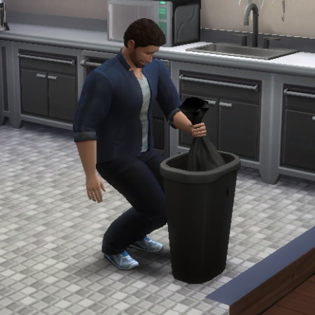 Smarter Trash Emptying by BraveSim at Mod The Sims