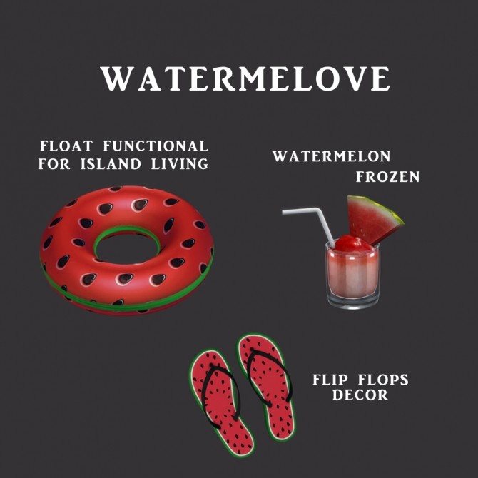 Sims 4 Watermelove at Leo Sims
