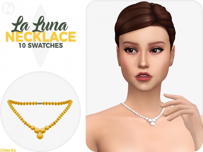 Sims 4 La Luna Necklace at Nords Sims