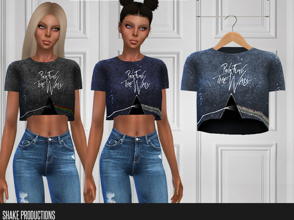 Sims 4 298 Top by ShakeProductions at TSR