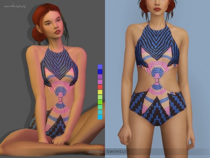 Sims 4 Anima Swimwear at Merakisims