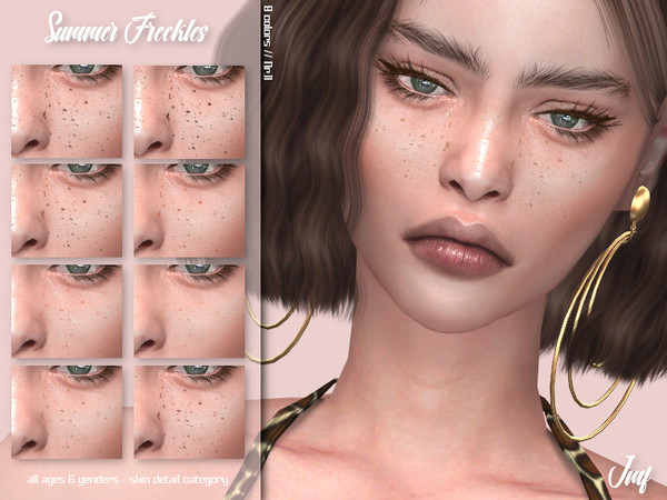 Sims 4 IMF Summer Freckles N.11 by IzzieMcFire at TSR