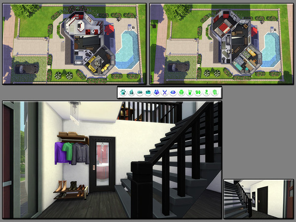 Sims 4 MB Good Fellow house by matomibotaki at TSR