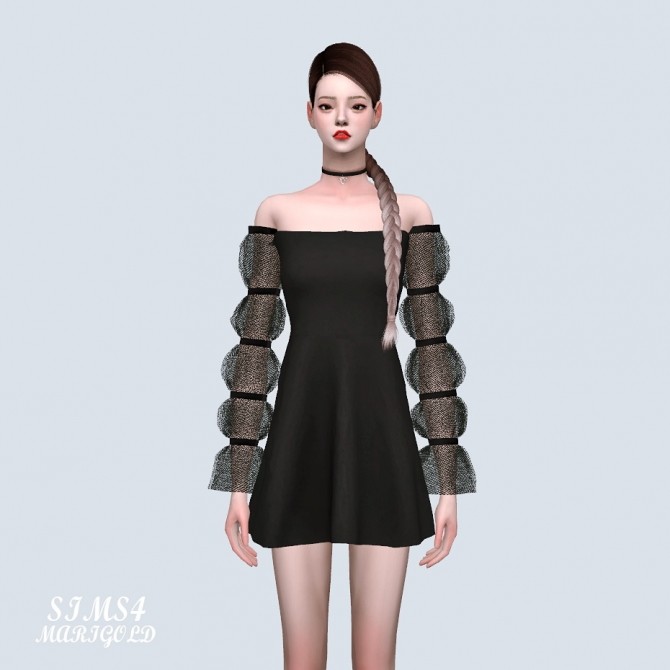 Sims 4 Fantastic Mini Dress (P) at Marigold