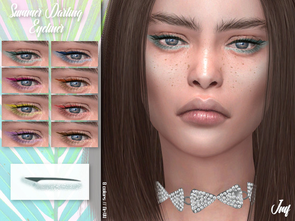 Sims 4 IMF Summer Darling Eyeliner N.44 by IzzieMcFire at TSR