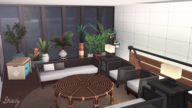 Sims 4 Modern Ocean Villa at GravySims