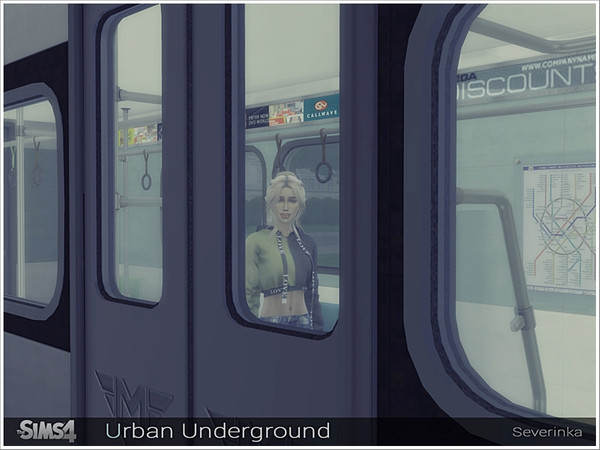 Sims 4 Urban Underground set by Severinka at TSR