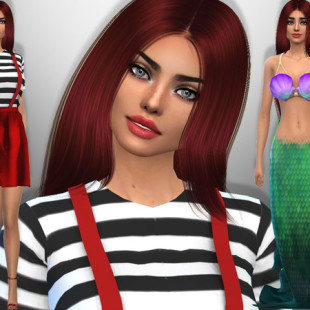 Sim models at Chisami » Sims 4 Updates