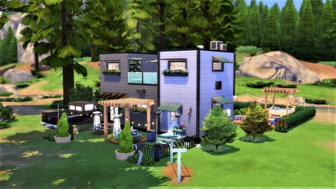 Sims 4 Trailer Mini House at Agathea k