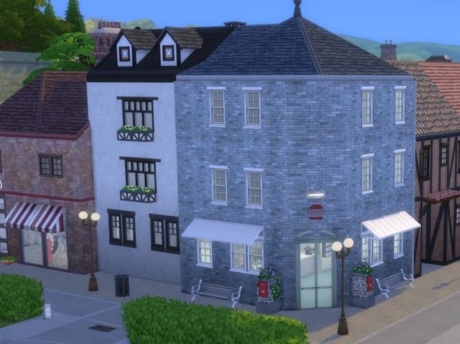 Sims 4 The Post Office at KyriaT’s Sims 4 World