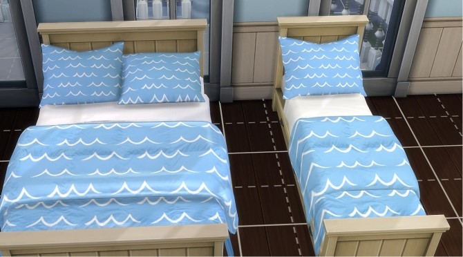 Sims 4 Sulani Inspired Bedding Sets by Foxybaby at Mod The Sims
