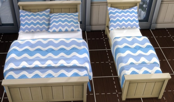 Sims 4 Sulani Inspired Bedding Sets by Foxybaby at Mod The Sims