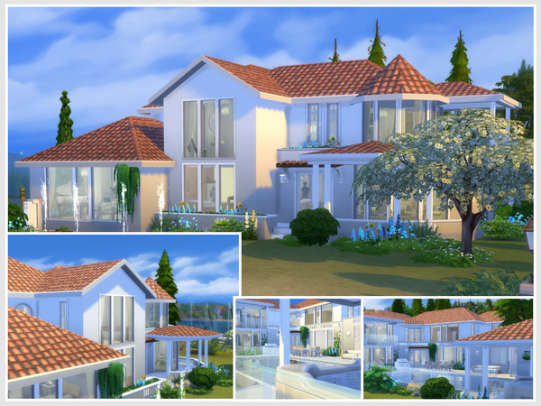 Sims 4 Niels villa by philo at TSR