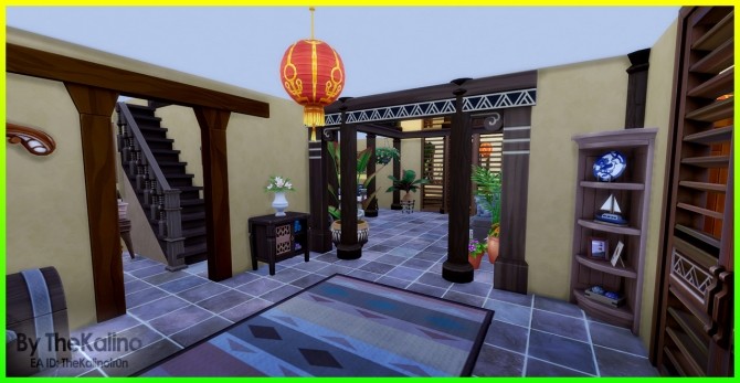 Sims 4 Old Asian House at Kalino