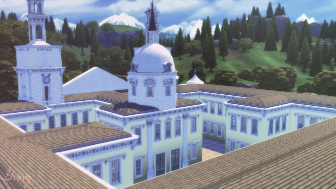 Sims 4 Palace of Mafra at GravySims