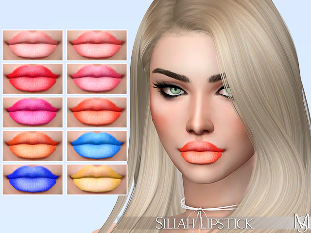 Sims 4 Siliah Lipstick at MSQ Sims