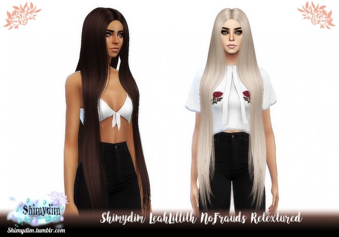Sims 4 LeahLillith NoFrauds Hair Retexture Naturals + Unnaturals at Shimydim Sims