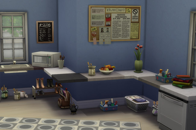 Sims 4 Counter top by mammut at Blacky’s Sims Zoo