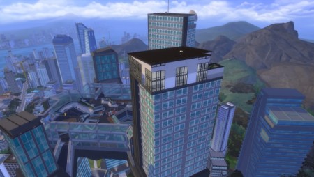 Cyberpunk Penthouse by LunarGuest at Mod The Sims