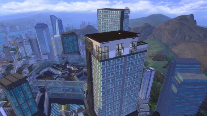 Sims 4 Cyberpunk Penthouse by LunarGuest at Mod The Sims