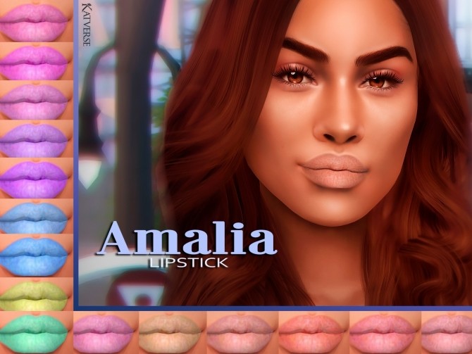 Sims 4 Amalia Lipstick at Katverse