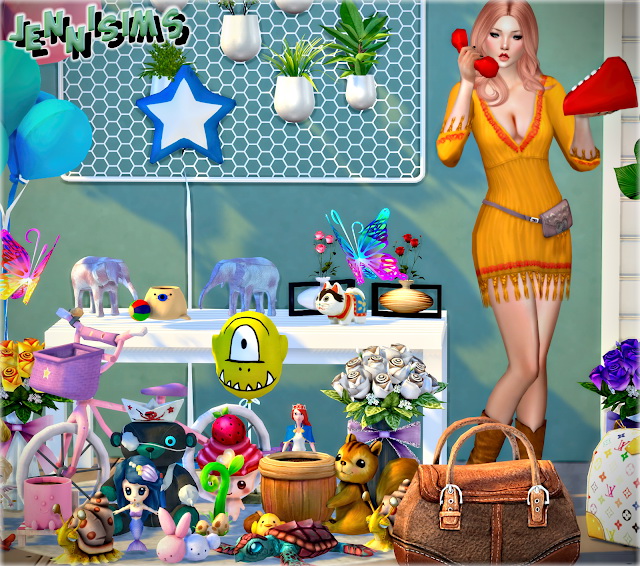 Sims 4 Decorative Saying Goodbye 32 Items at Jenni Sims