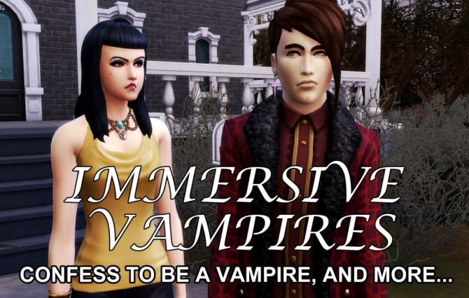 Sims 4 Immersive Vampires by Zer0 at Mod The Sims