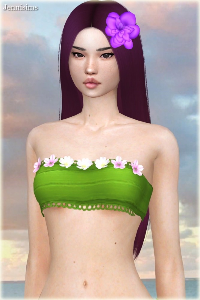 Sims 4 Collection Acc Garden Girl at Jenni Sims