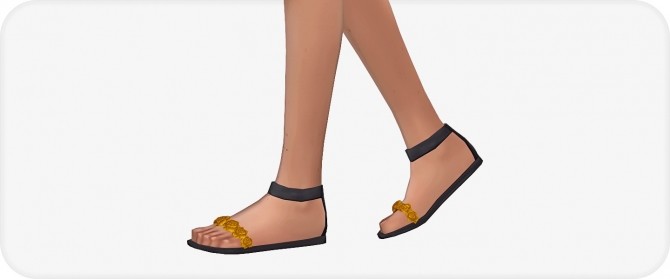 Sims 4 Rosie sandals at Nords Sims