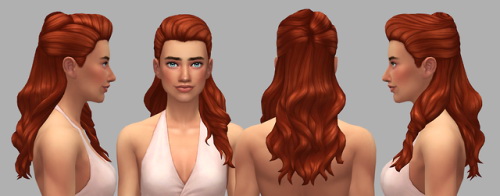 Sims 4 Duchess Hairs at Saurus Sims