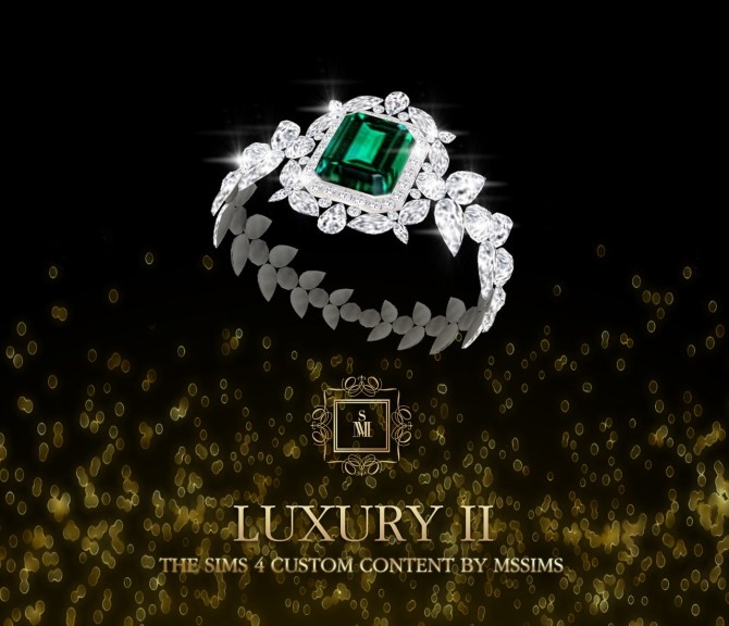 LUXURY II JEWELRY SET (P) at MSSIMS » Sims 4 Updates