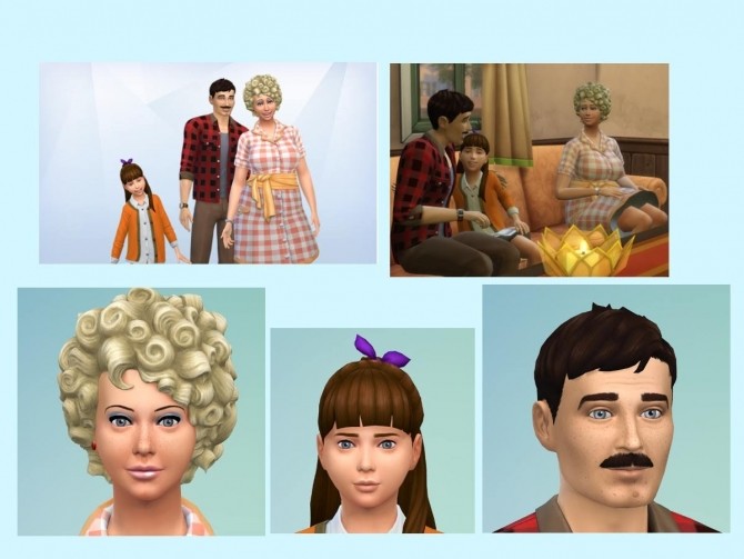 Sims 4 The Reeves Family at KyriaT’s Sims 4 World
