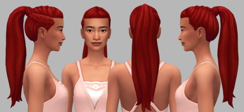Sims 4 Uma Hair at Saurus Sims