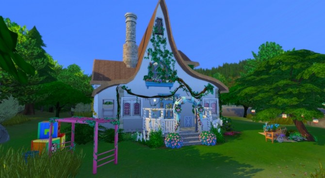Sims 4 Storybook Cottage by joiedesims at Mod The Sims