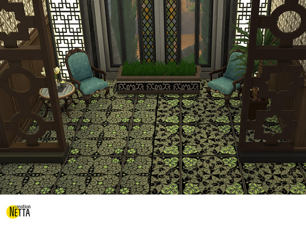 Sims 4 Mosaic Tiles 02 by Natallle at TSR