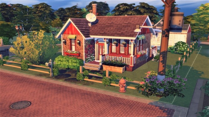 Sims 4 Gardener’s Cottage at Agathea k