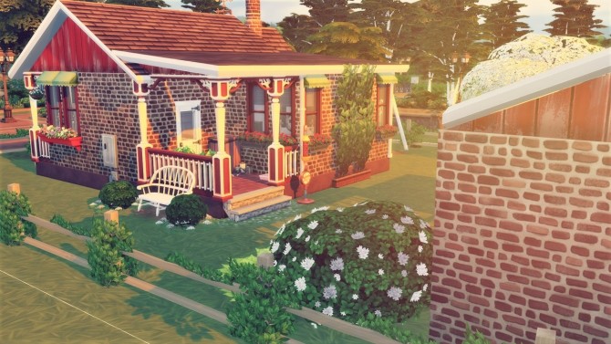 Sims 4 Gardener’s Cottage at Agathea k