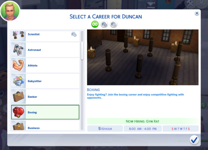 the sims 4 cc careers