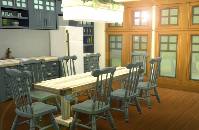 Sims 4 8 Sim Starter Home CC FREE by suojatti at Mod The Sims