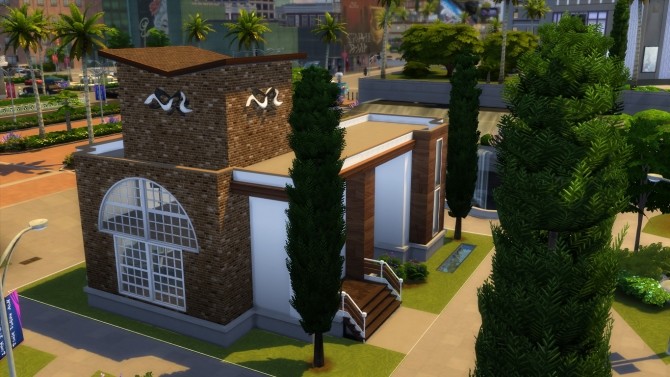 Sims 4 Arts Center NO CC by iSandor at Mod The Sims