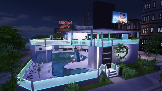 Sims 4 San Myshuno Wellness Center Spa & Pool by dead4lier at Mod The Sims