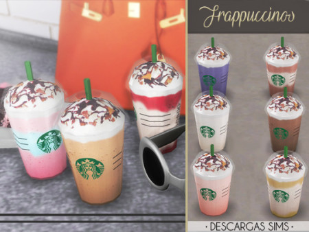 Frappuccinos at Descargas Sims