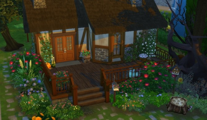 Sims 4 The Forgotten Tiny House (no CC) by Caradriel at Mod The Sims
