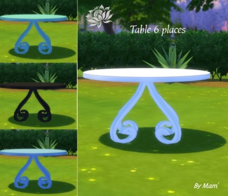 Sofia garden set by Maman Gateau at Sims Artists