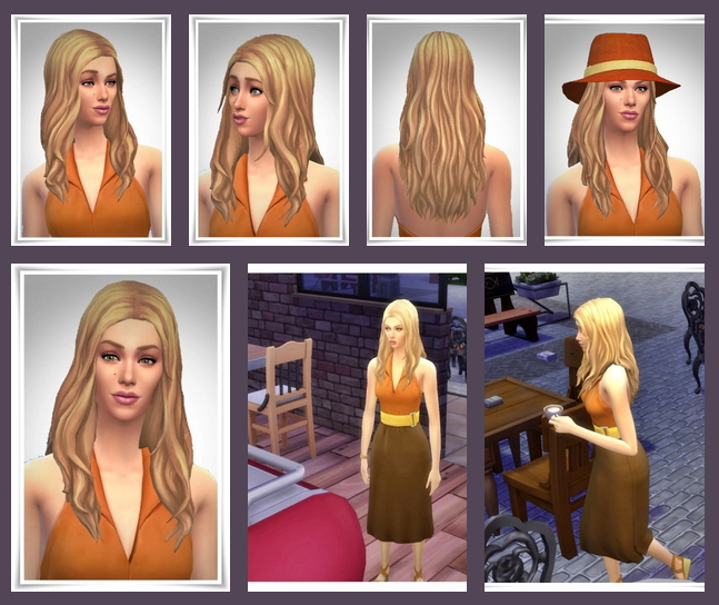 Sims 4 Scarlett Long Hair at Birksches Sims Blog