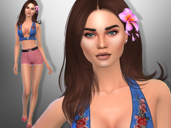 Sims 4 Nevena Flowers by divaka45 at TSR