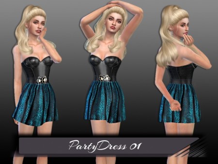 Party Dress at Seger Sims