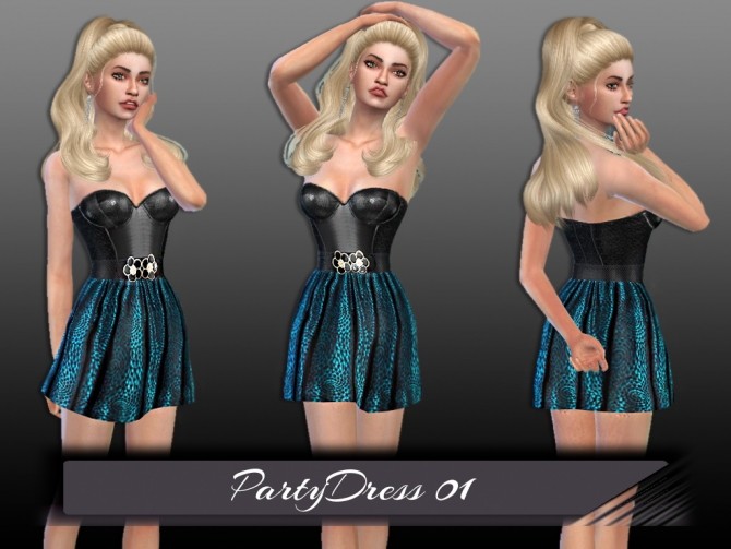 Sims 4 Party Dress at Seger Sims