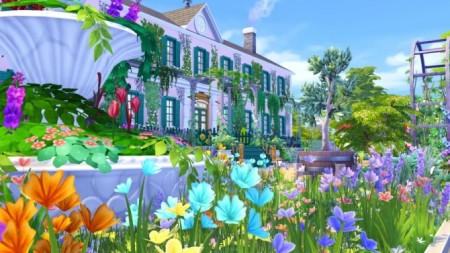Giverny garden of Claude Monet by Bloup at Sims Artists